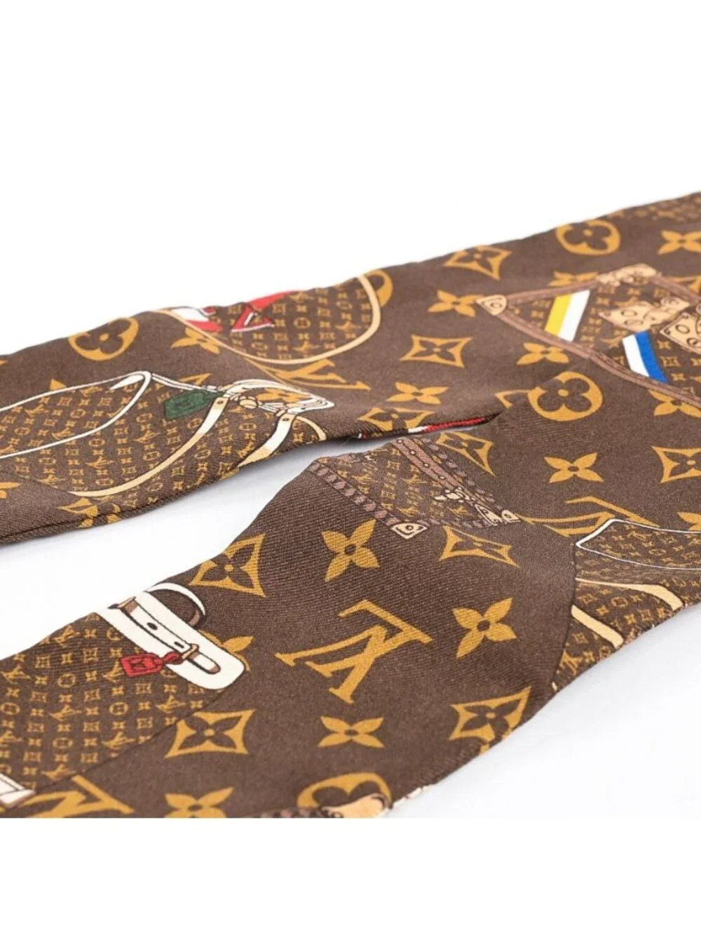 Louis Vuitton Scarf Bandeau Monogram Trunks